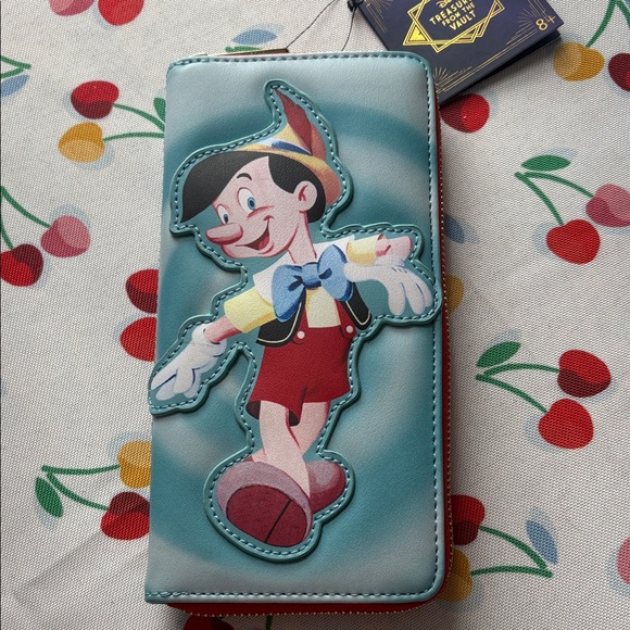 Loungefly Pinocchio Wallet Disney Treasures from the Vault NWT - Picture 1 of 6